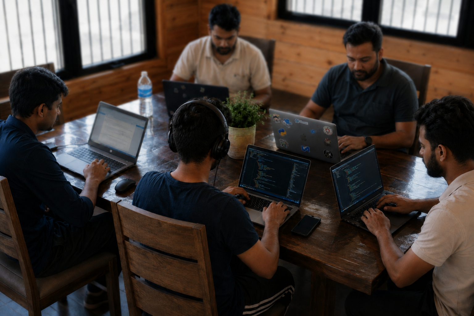 Z1 Technology and Trade team building Nepal's cloud HRMS